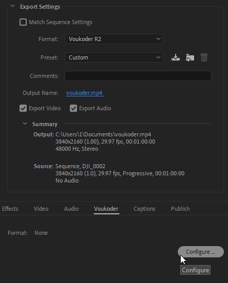 Voukoder for Premiere Pro