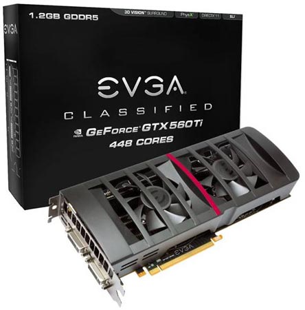 EVGA GeForce GTX 560 Ti Classified