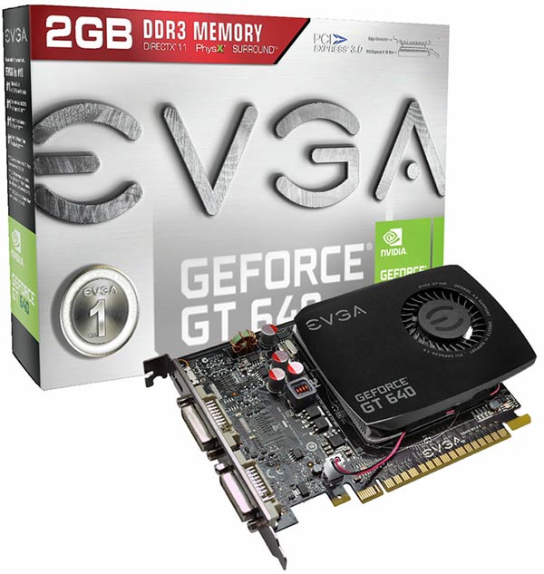 EVGA GeForce GT 640 (Single Slot)