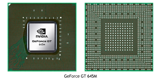 nVidia GeForce GT 645M