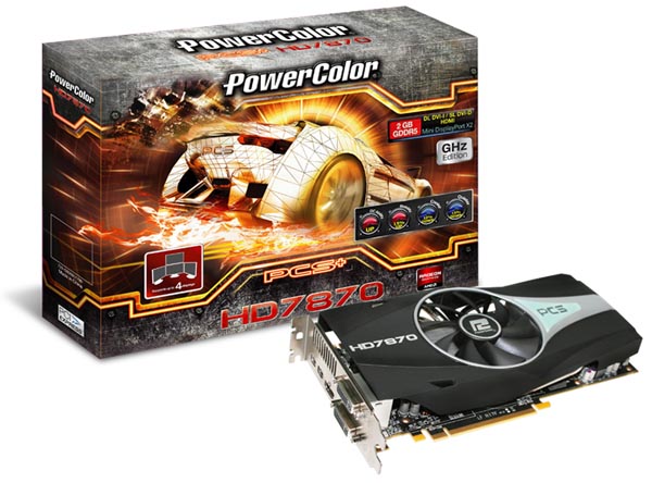 PowerColor PCS+ HD7870 GHz Edition 2GB GDDR5