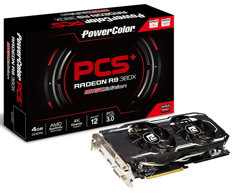 PowerColor PCS+ R9 380X Myst. Edition 4GB GDDR5