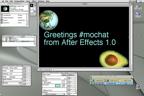 After Effects 1.0