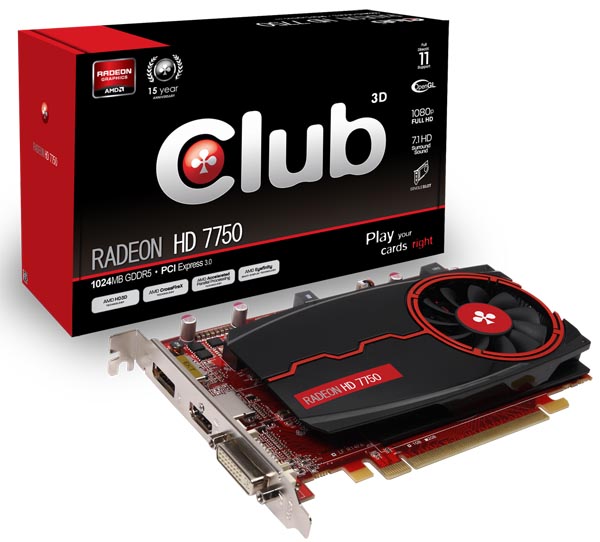 Club 3D Radeon HD 7750