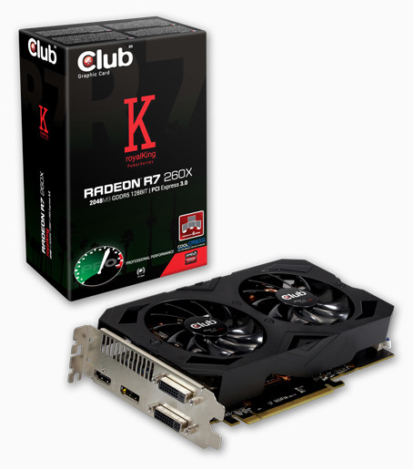 CLUB 3D Radeon R7 260X