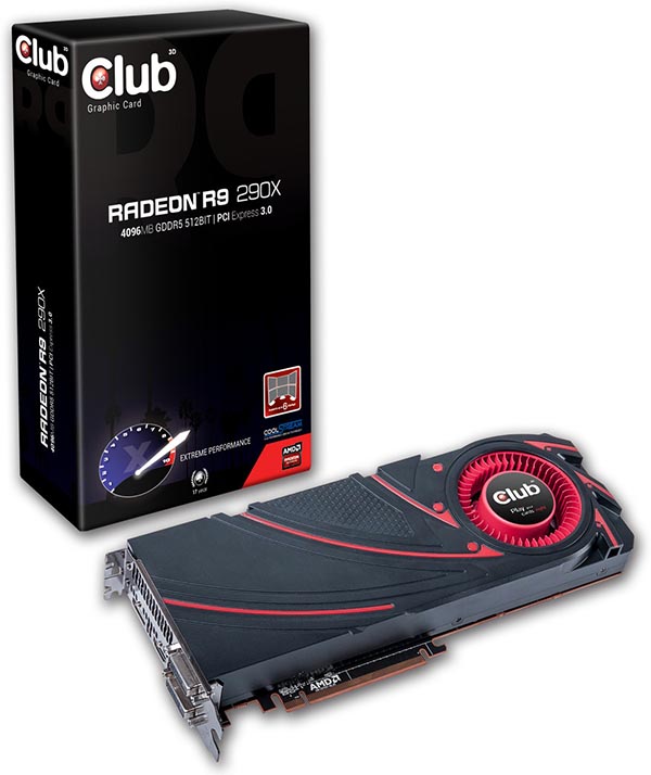 Club 3D Radeon R9 290X (CGAX-R929X8)