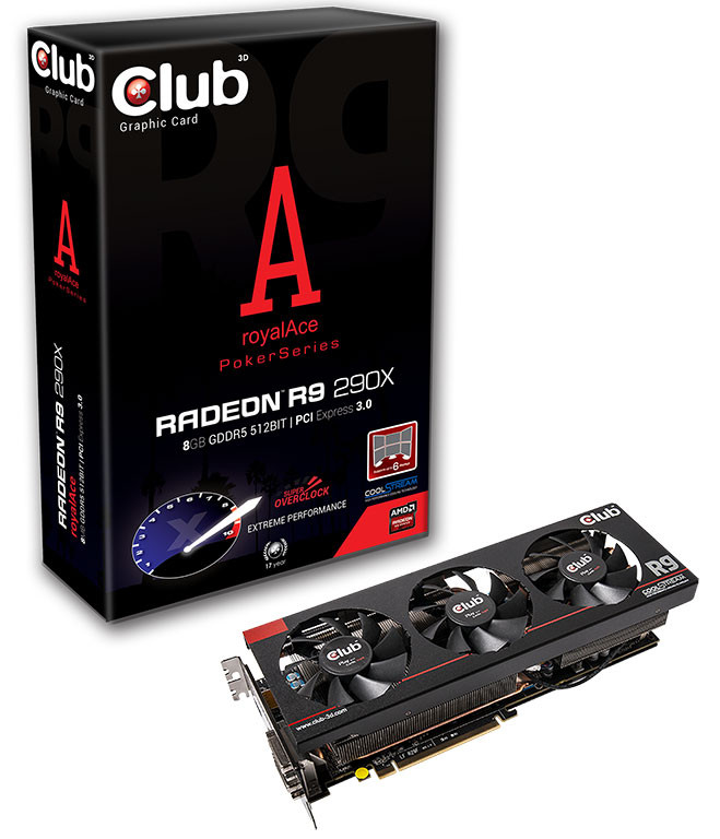 Club 3D Radeon R9 290X 8Gb royalAce