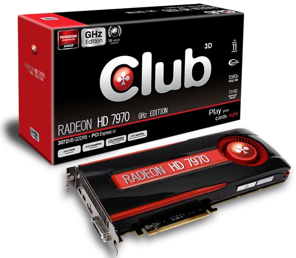 Club 3D Radeon HD 7970 GHz Edition