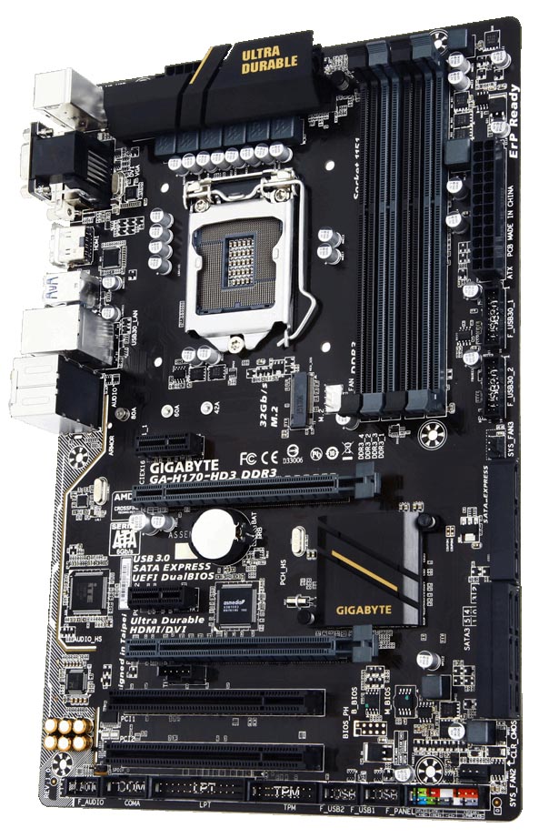 GIGABYTE GA-H170-HD3 DDR3 (rev. 1.0)