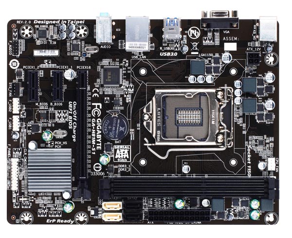 GIGABYTE GA-H81M-S1 (rev. 2.0)