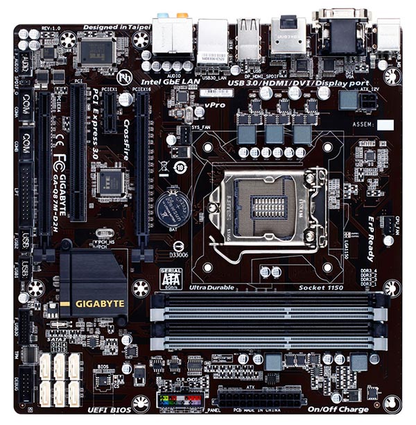 GIGABYTE GA-Q87M-D2H