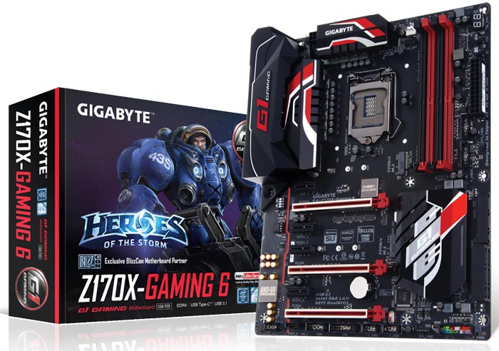 GIGABYTE GA-Z170X-Gaming 6 (rev. 1.0)