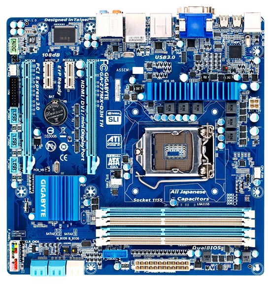 GIGABYTE GA-Z77MX-D3H TH (rev. 1.0)