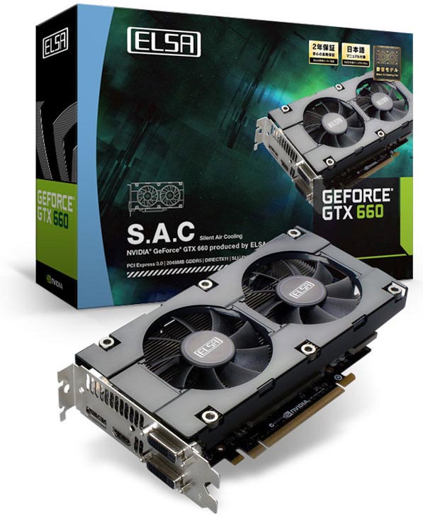 ELSA GeForce GTX 660 SAC