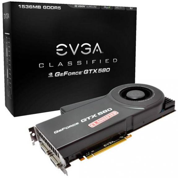 EVGA GeForce GTX 580 Classified