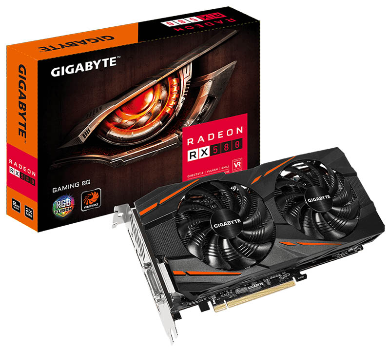 Gigabyte Radeon RX 580 Gaming 8G