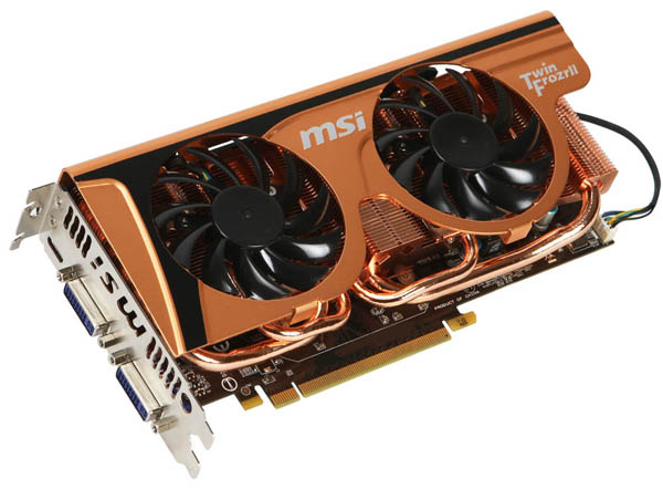 MSI N560GTX-Ti Twin Frozr II Golden Edition