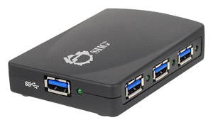 SIIG SuperSpeed USB 4-Port Hub