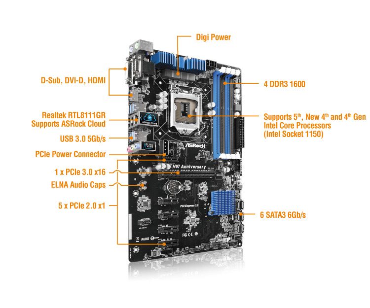 Asrock H97 Anniversary