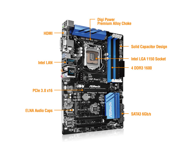 Asrock H97 Pro4