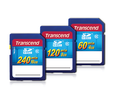 Transcend SDHC HD Video Card