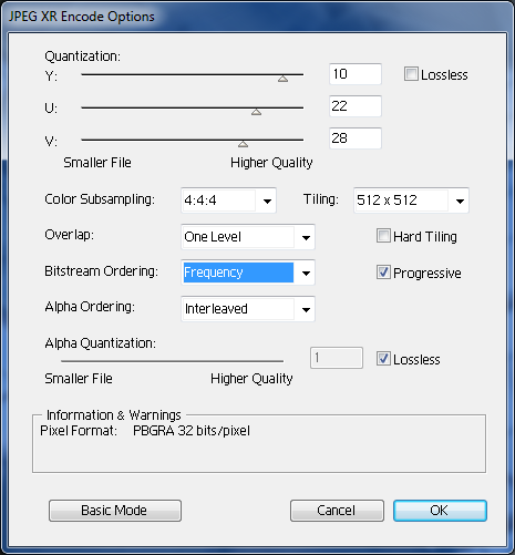 JPEG XR File Format Plug-in for Photoshop