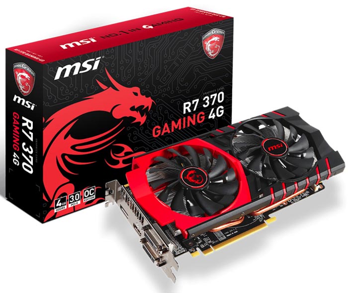 MSI R7 370 GAMING 4G