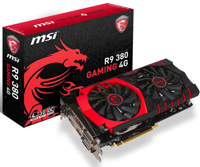 MSI R9 380 GAMING 4G