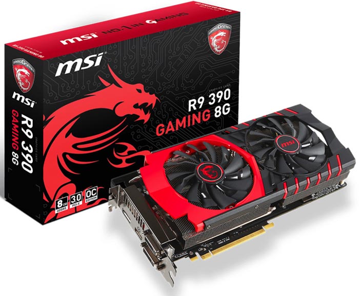 MSI R9 390 GAMING 8G