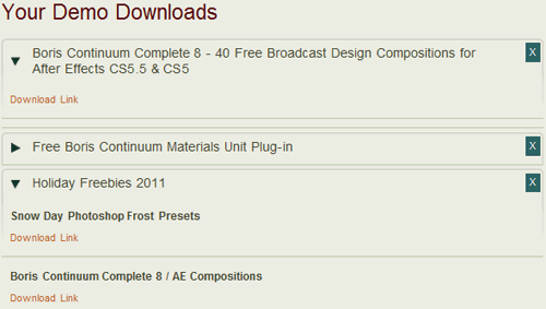 Boris Continuum Materials Unit Plug-in