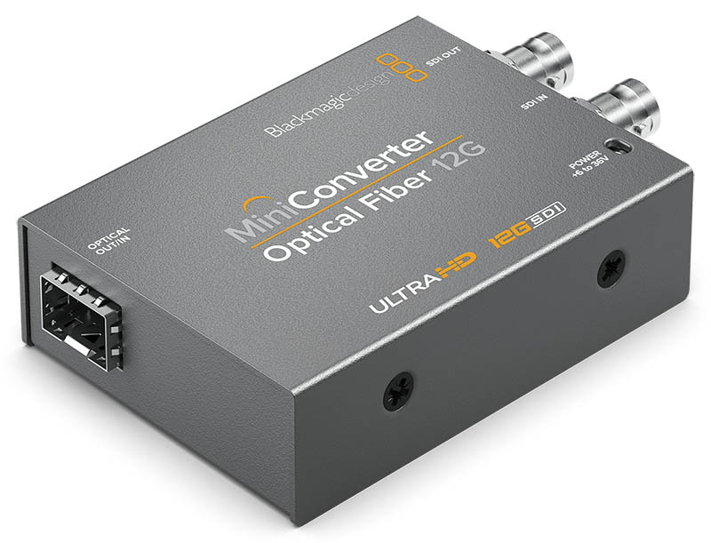 Blackmagic Design Mini Converter Optical Fiber 12G