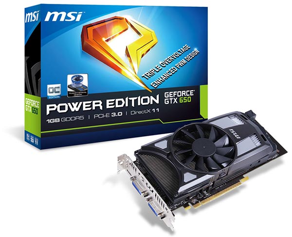 MSI N650 PE 1GD5/OC