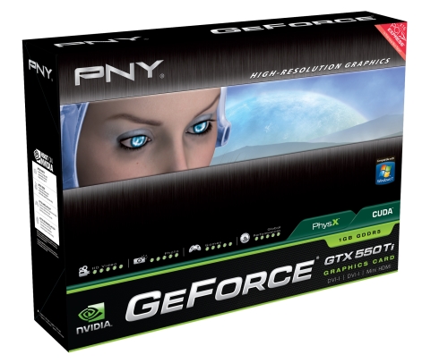 PNY GeForce GTX 550 Ti PCI-E 1GB
