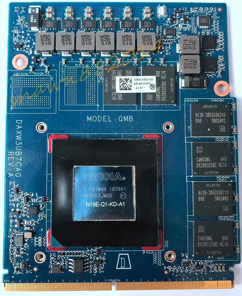 NVIDIA Quadro RTX 3000 Mobile