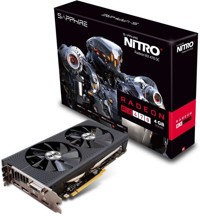 SAPPHIRE NITRO+ Radeon RX 470 4G D5