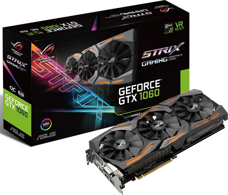 ASUS STRIX-GTX1060-6G-GAMING