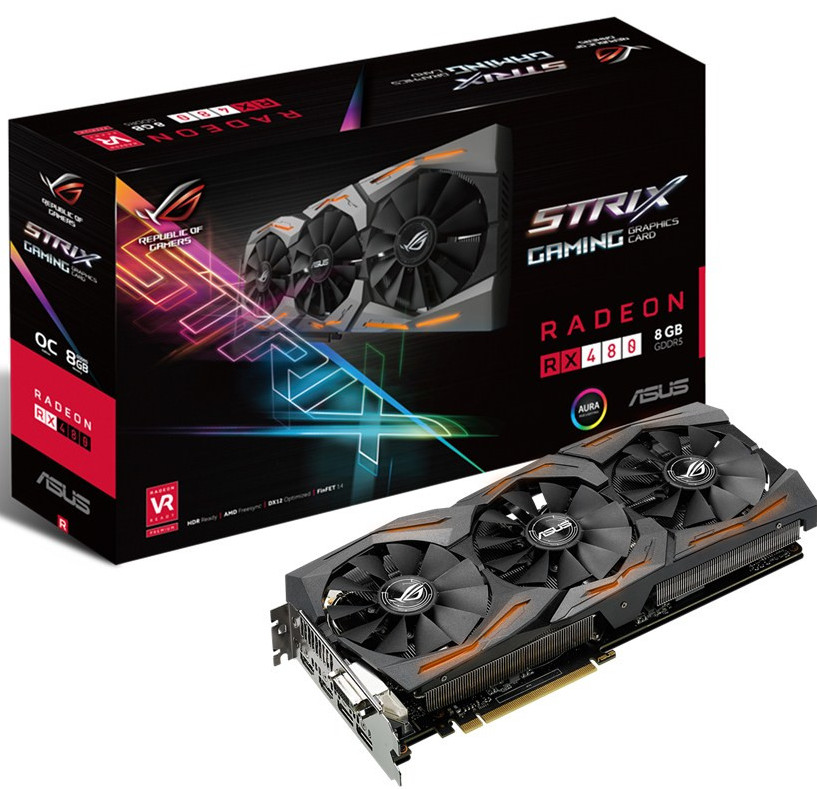 ASUS ROG STRIX-RX480-8G-GAMING