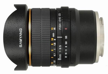 Samyang 8mm f/3.5 FISH-EYE CS VG10