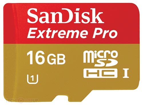 SanDisk Extreme Pro microSDHC UHS-I