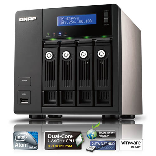 QNAP TS-459 Pro Turbo NAS