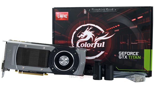 Colorful GTX Titan-6GD5 CH