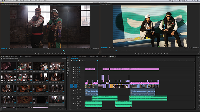 User Interface  Adobe Premiere Pro CC 8.1