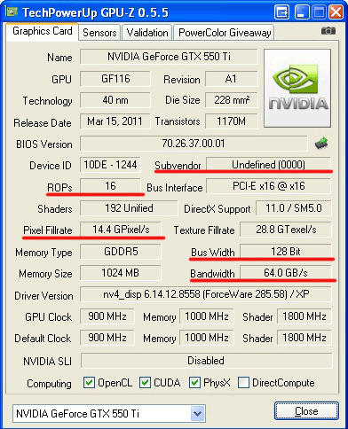 VGA-550-A3-1024-C-B