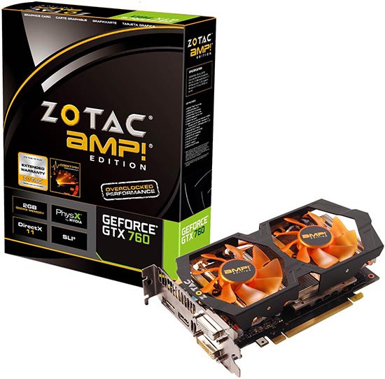 ZOTAC GeForce GTX 760 AMP! Edition