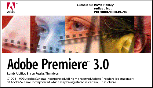 Adobe Premiere 3.0