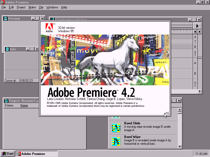 Adobe Premiere 4.2