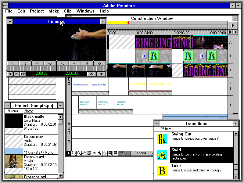 Adobe Premiere 4.0