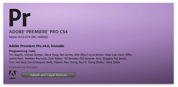 Adobe Premiere Pro CS4