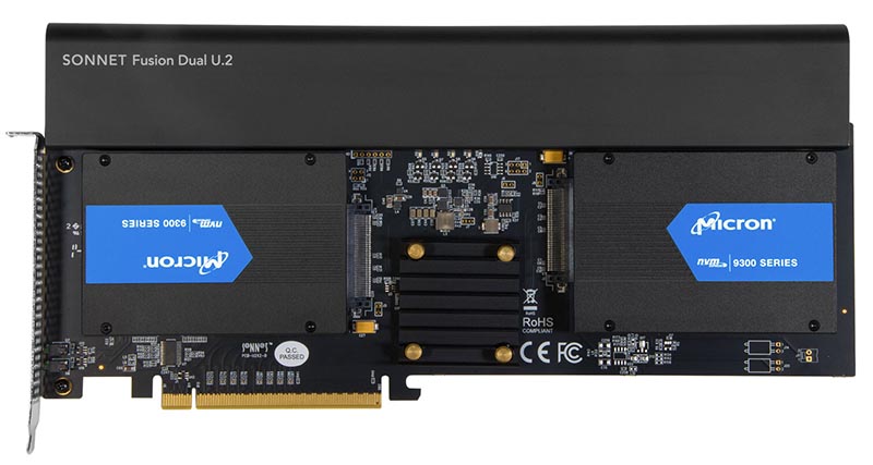 Sonnet Fusion Dual U.2 SSD