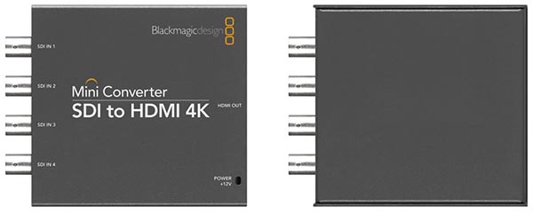 Mini Converter SDI to HDMI 4K